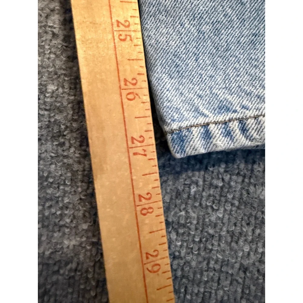 Vintage Levis 550 Relaxed Fit Jeans Mens 33 Light Wash Denim